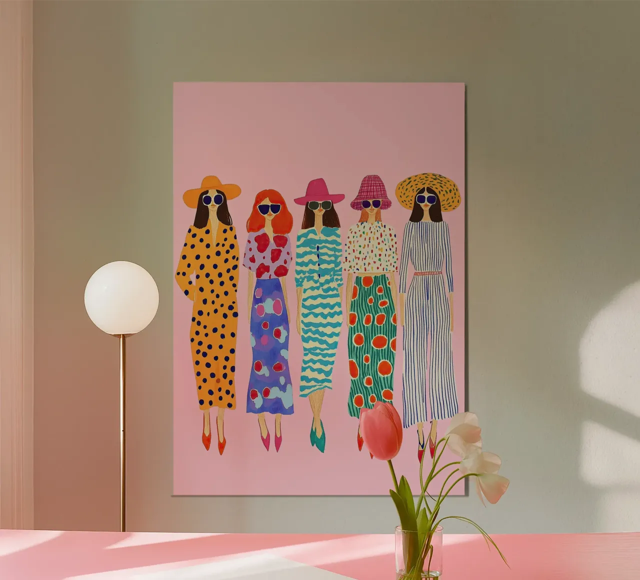 Memphis Fashion Squad: Abstract 80s Pattern Pop Art hahnemühle de dawnthesea