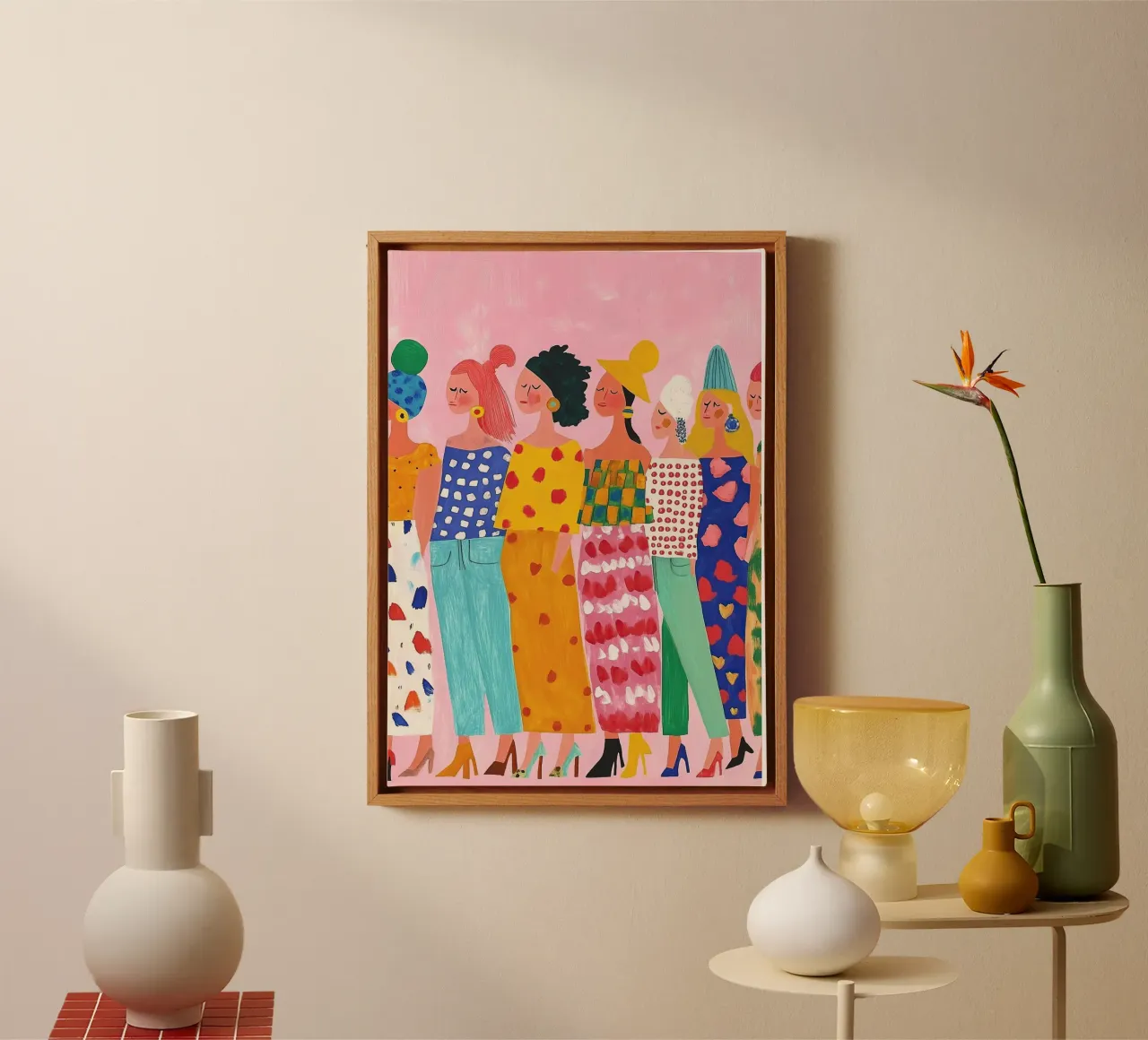 Linea di moda eclettica: Stampa di mix di motivi Pop Art tela da dawnthesea