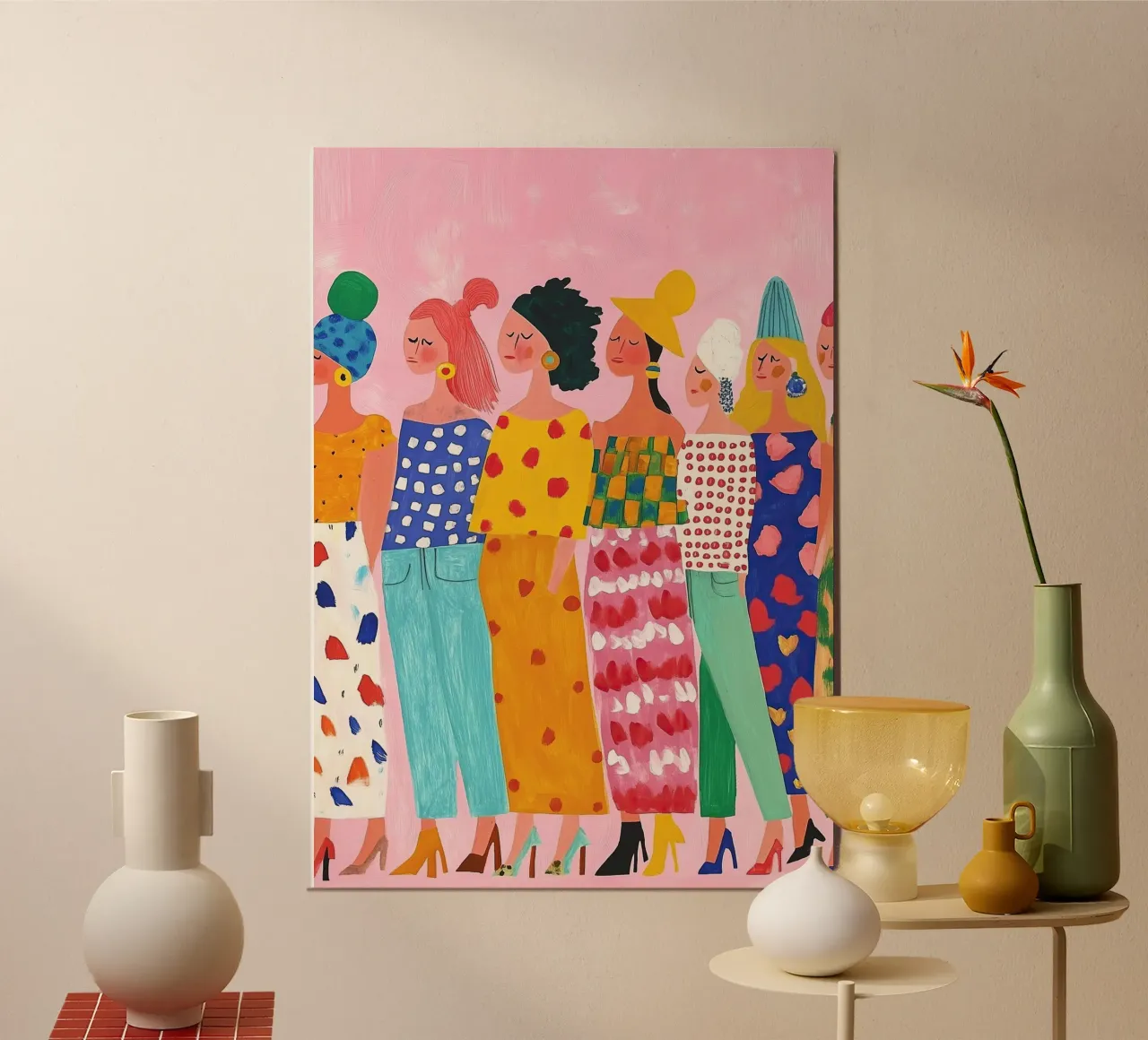 Eklektische Modekollektion: Pop-Art-Muster-Mixing-Druck Hahnemühle von dawnthesea