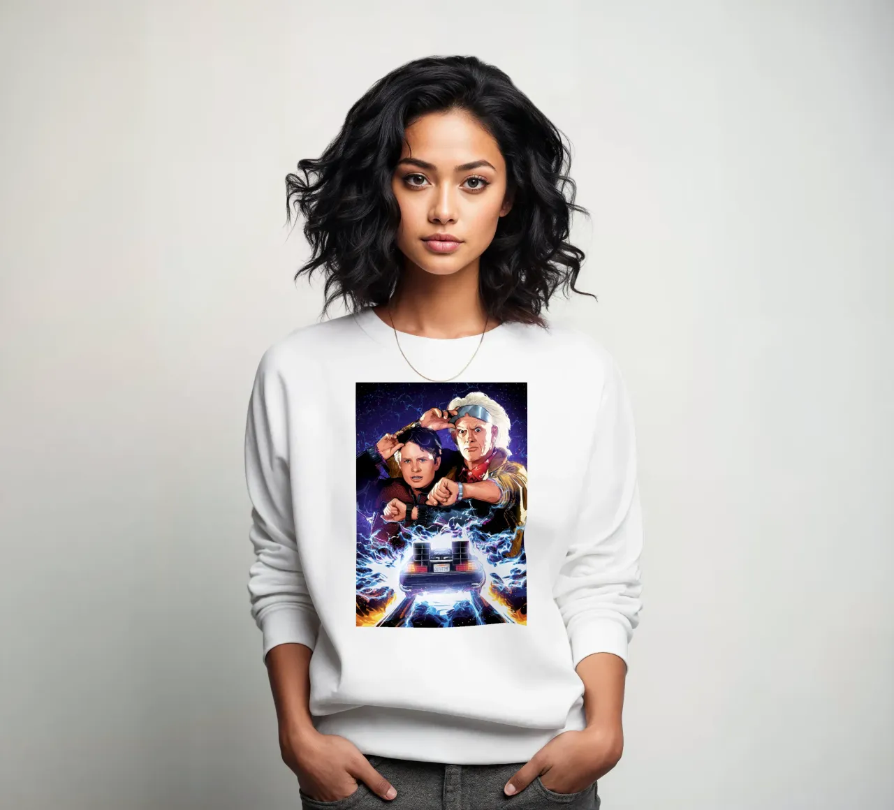 Doc and Marty sweatshirt by nabakumov