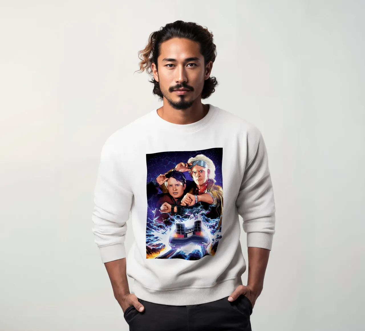 Doc and Marty sweatshirt by nabakumov
