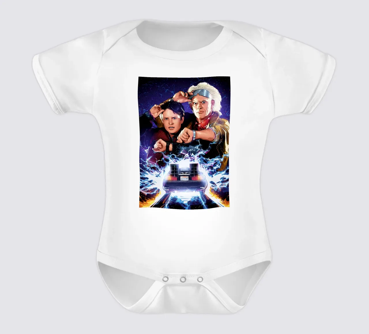 Doc and Marty body neonato maniche corte da nabakumov