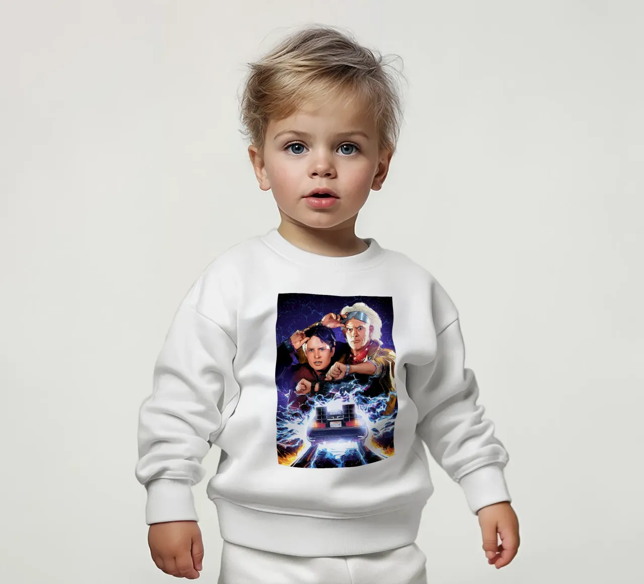 Doc and Marty felpa neonato da nabakumov