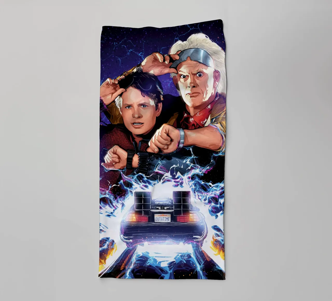 Doc and Marty asciugamano da bagno da nabakumov