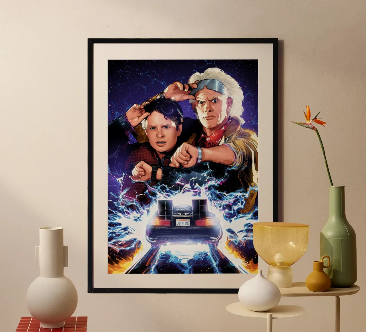 Doc and Marty carta hahnemühle da nabakumov