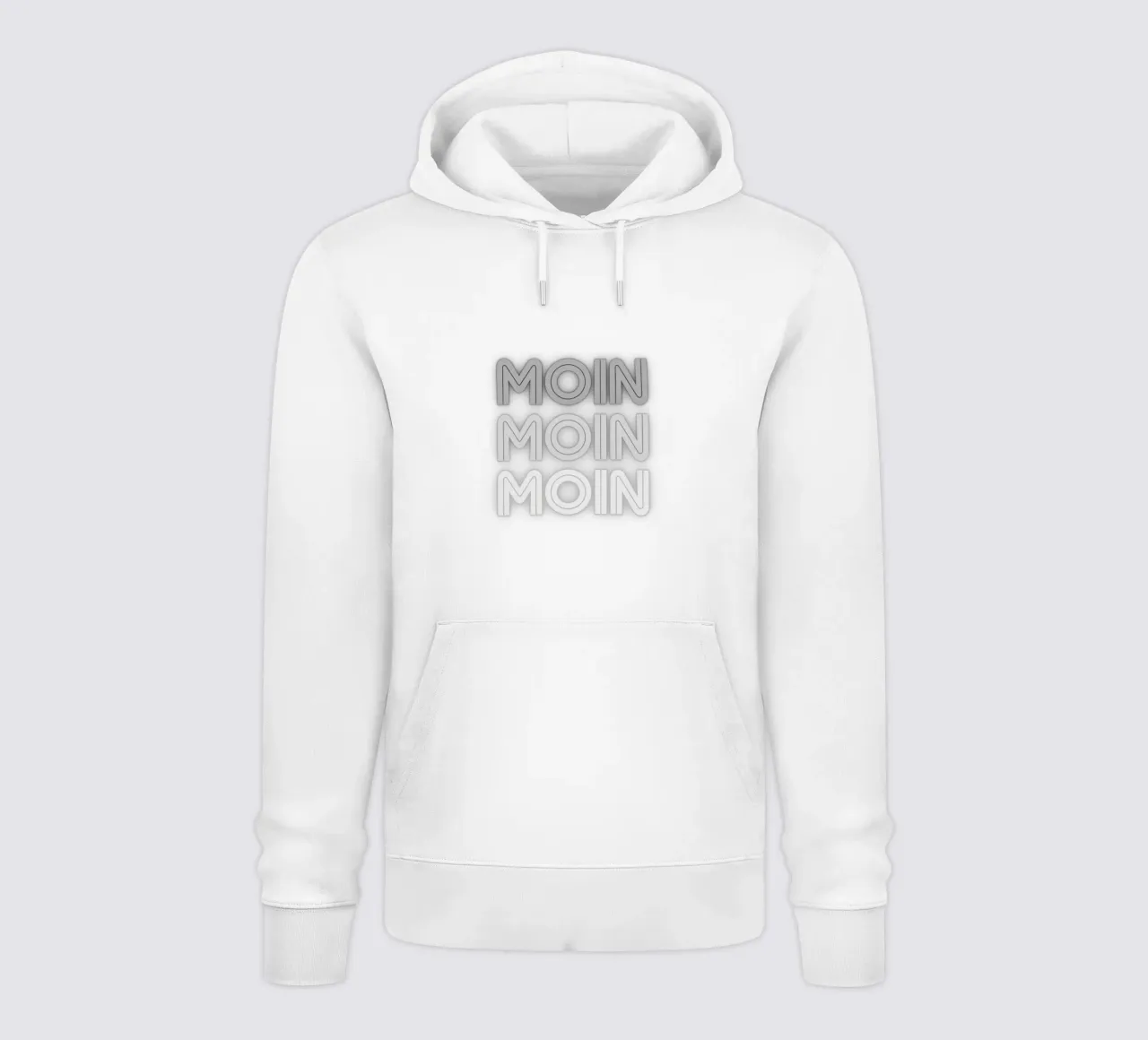 MOIN MOIN - Noord-Duitse groet in een modern ontwerp hoodie van Fies&Fein