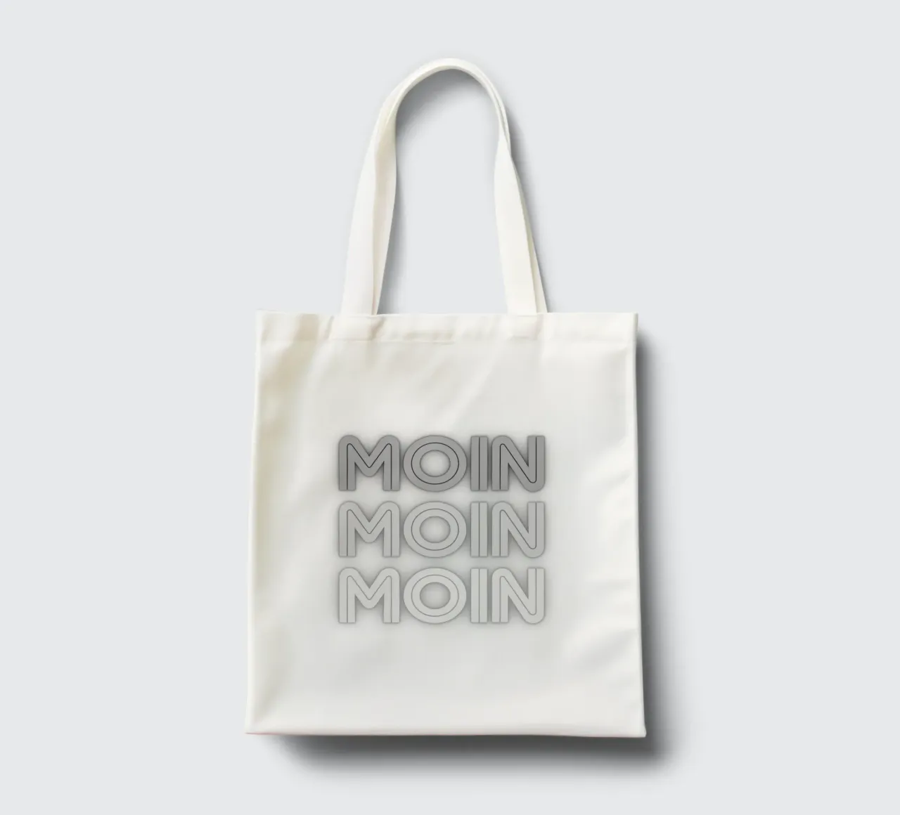 MOIN MOIN MOIN – Norddeutscher Gruß im modernen Design Jutebeutel von Fies&Fein