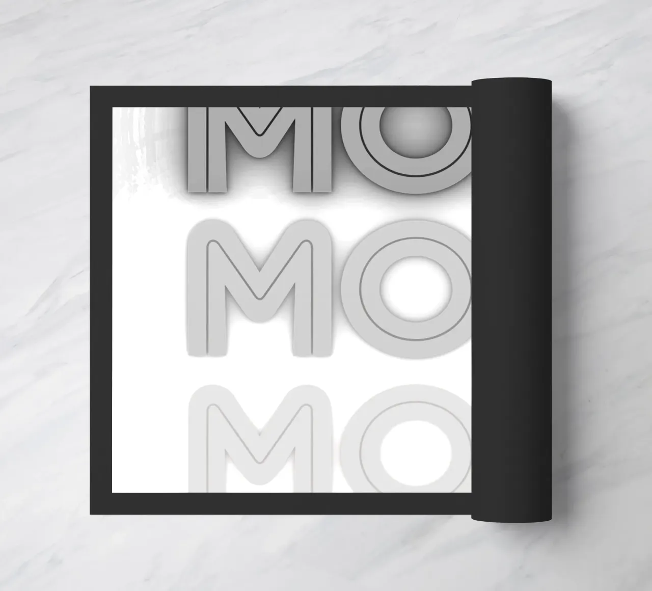 MOIN MOIN MOIN - Saluto della Germania del Nord in un design moderno zerbino da Fies&Fein