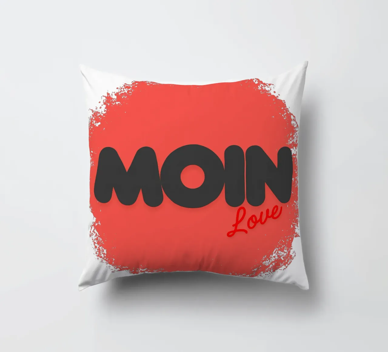 MOIN Love - Auguri dalla Germania del Nord con design a cuore cuscino da Fies&Fein
