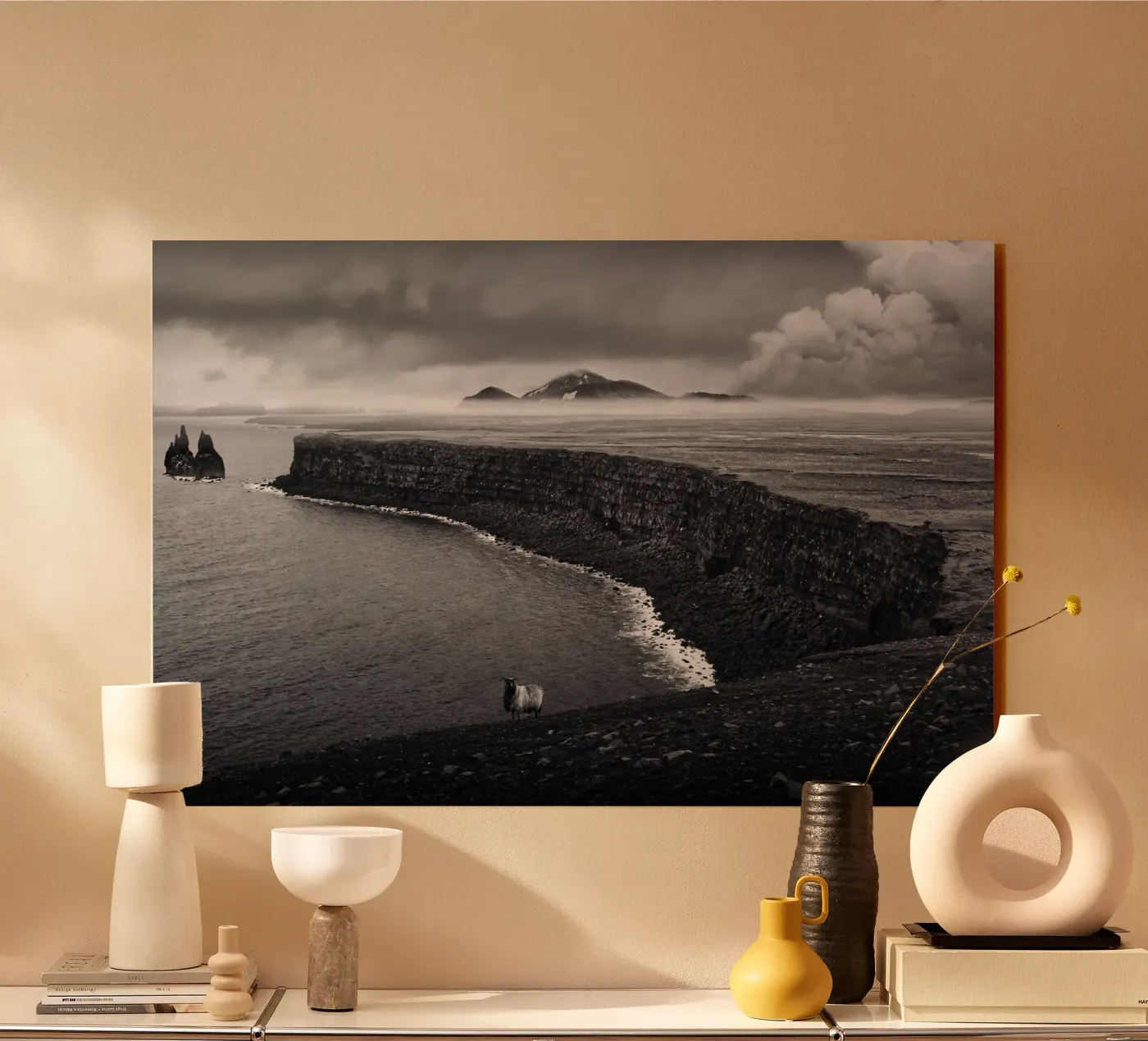 Iceland Coast Collage plexiglass da Fjöllart