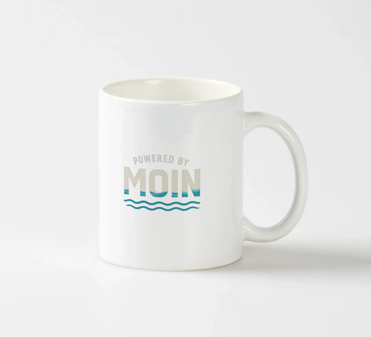 Powered by MOIN - Maritimes Typografie Design im nordischen tazza in ceramica da Fies&Fein