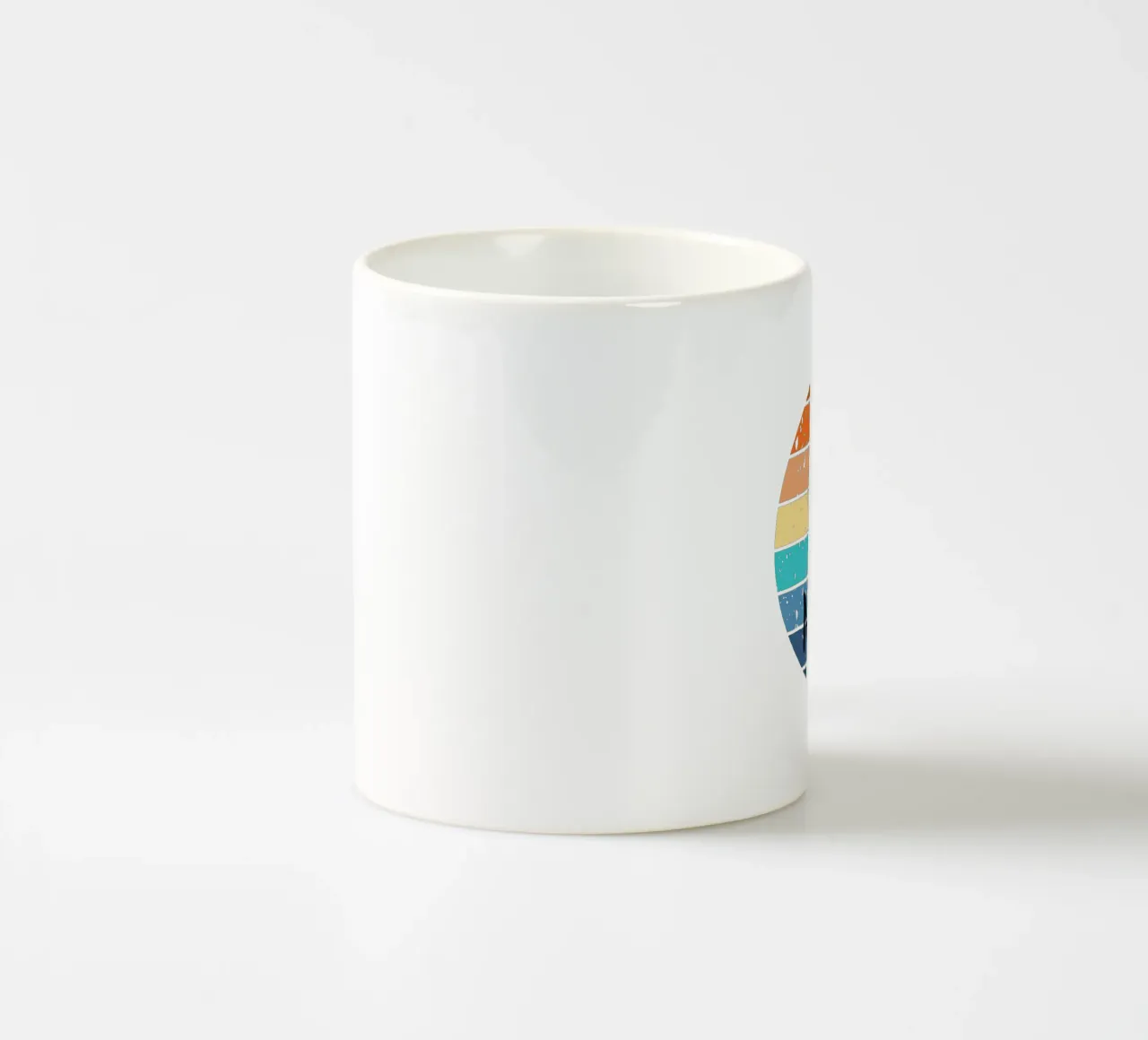 Keep Calm and Say MOIN - Design retrò del tramonto nord-tedesco tazza in ceramica da Fies&Fein