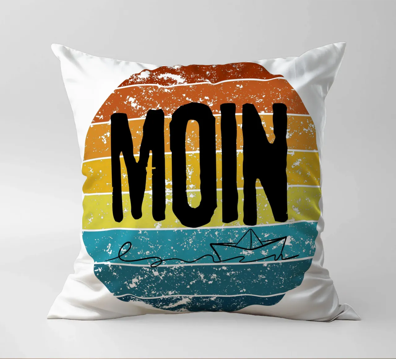 MOIN Sunset - Design retrò vintage della Germania del Nord con nave cuscino da Fies&Fein