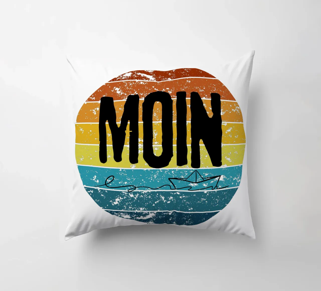 MOIN Sunset - Design retrò vintage della Germania del Nord con nave cuscino da Fies&Fein