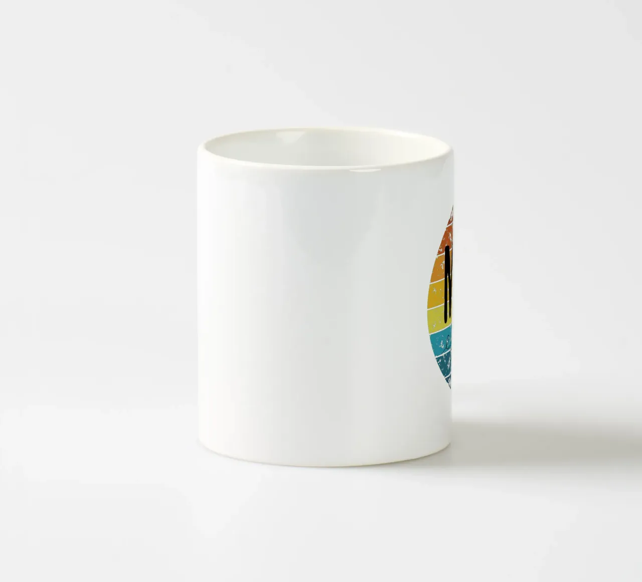 MOIN Sunset - Design retrò vintage della Germania del Nord con nave tazza in ceramica da Fies&Fein