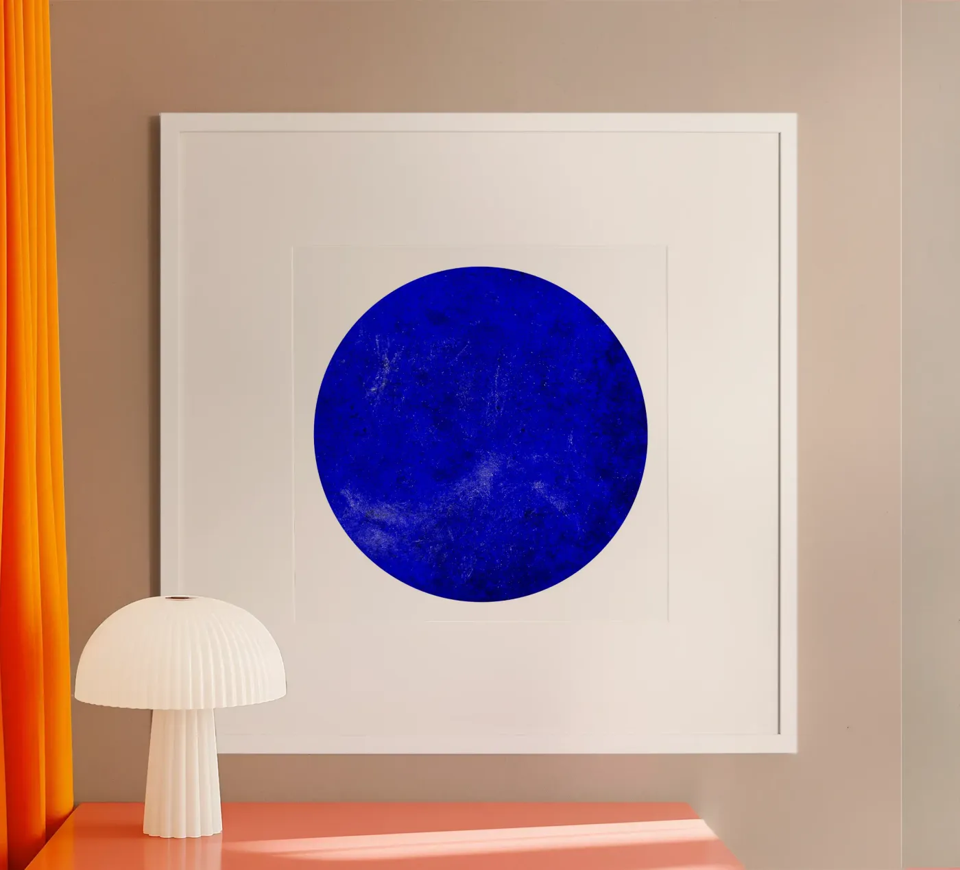 blue. poster van Dream In Colors