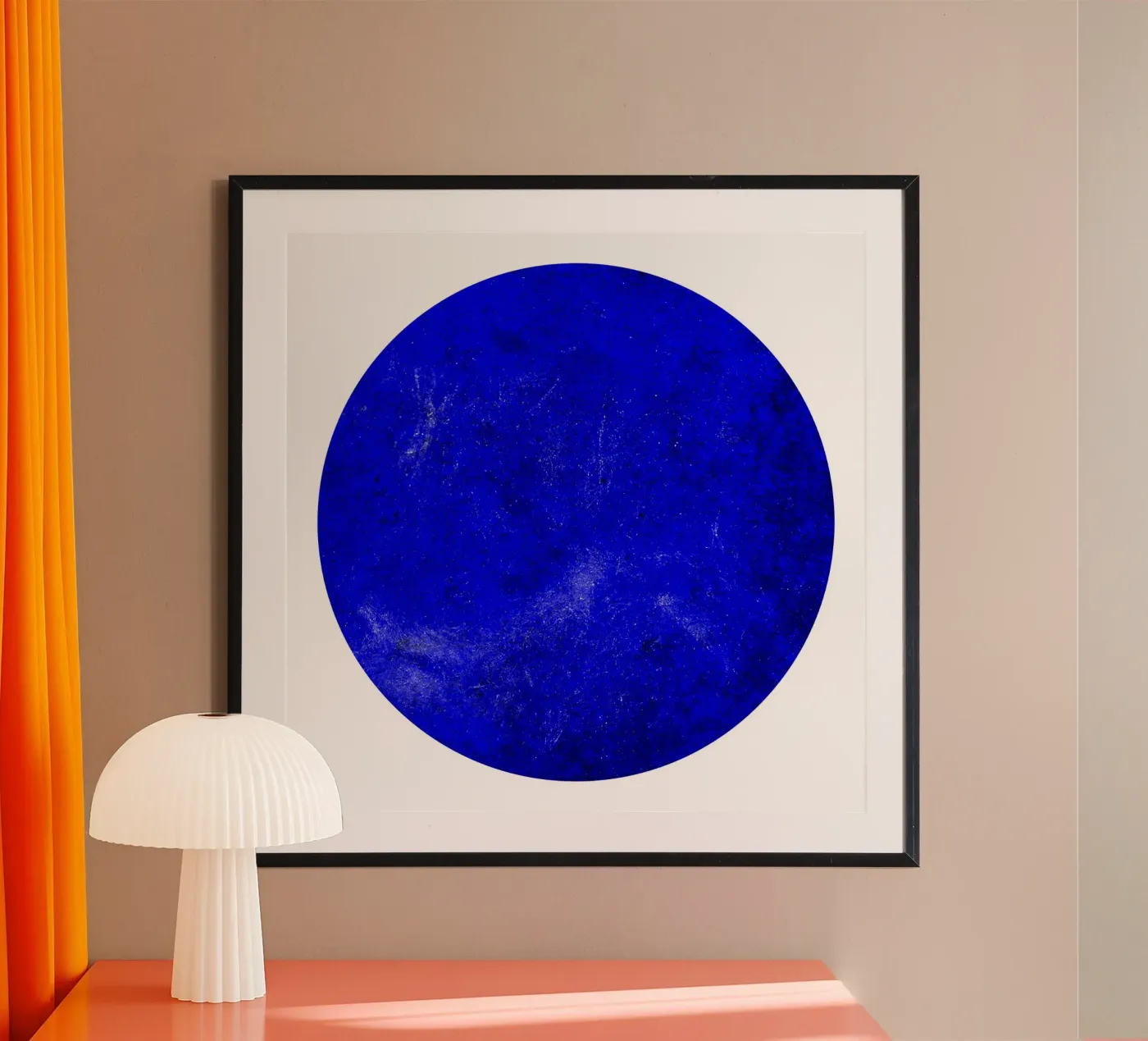 blue. poster van Dream In Colors