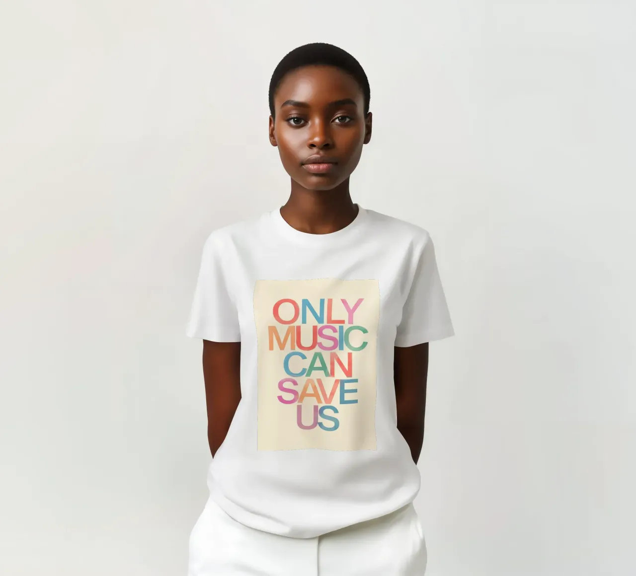 Only Music Can Save Us t-shirt da Attaboy Dsgn