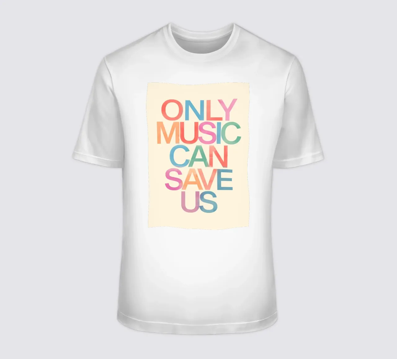 Only Music Can Save Us t-shirt da Attaboy Dsgn