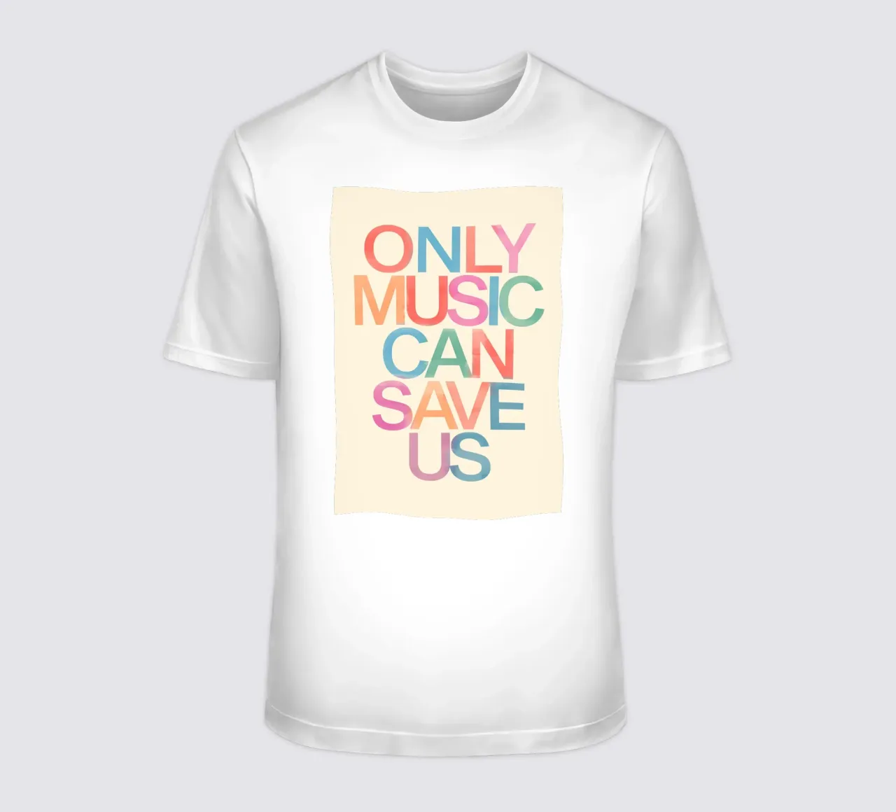 Only Music Can Save Us t-shirt da Attaboy Dsgn