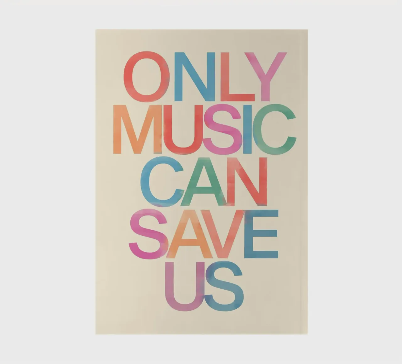 Only Music Can Save Us diario da Attaboy Dsgn