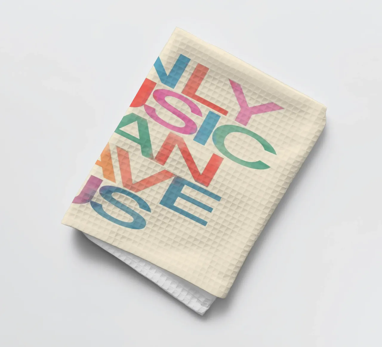 Only Music Can Save Us canovaccio da cucina da Attaboy Dsgn