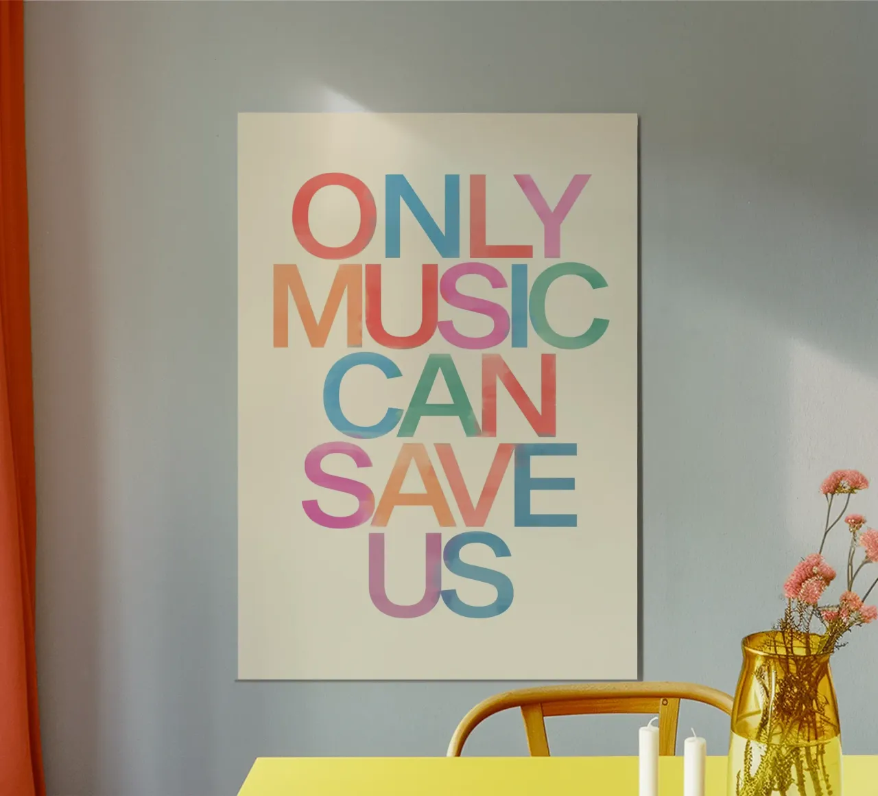 Only Music Can Save Us carta hahnemühle da Attaboy Dsgn