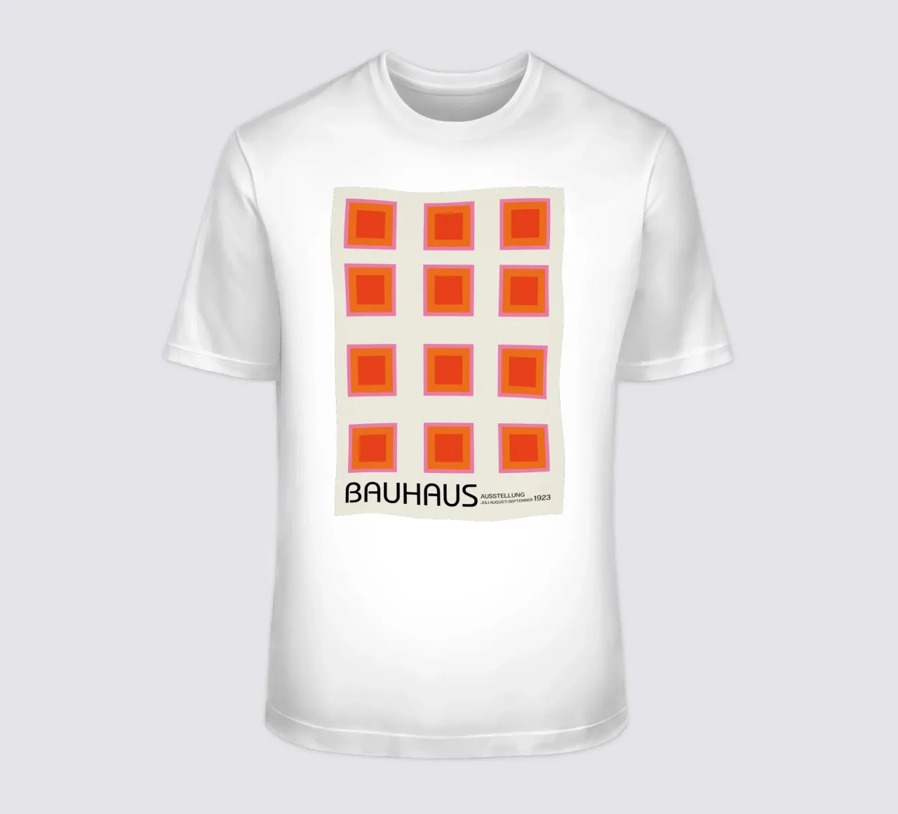 Square Geometric Modernist t-shirt da Attaboy Dsgn