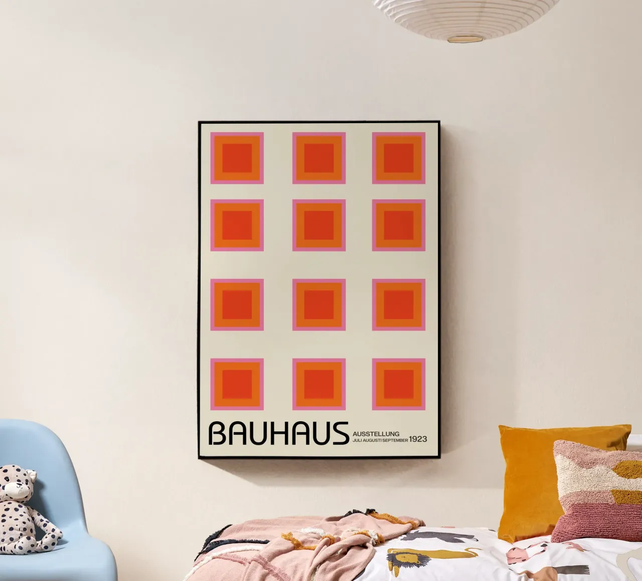 Square Geometric Modernist plexiglass da Attaboy Dsgn