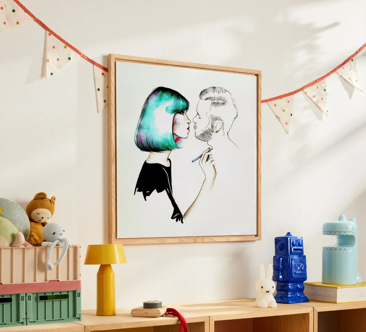 Kiss Me plexiglass da Ina Stanimirova