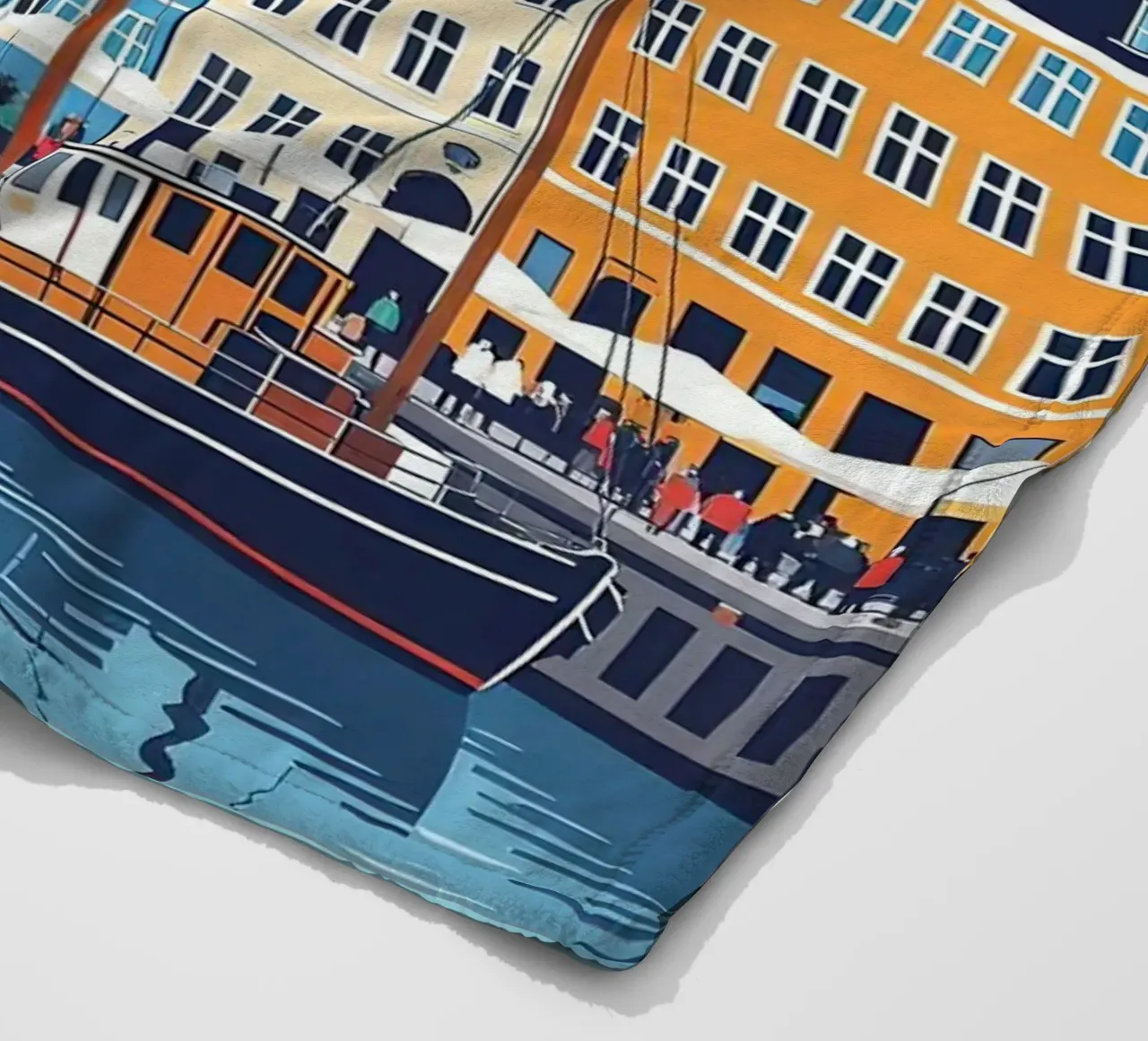 Copenaghen Danimarca Poster coperta in pile da 🎁 NOBELART