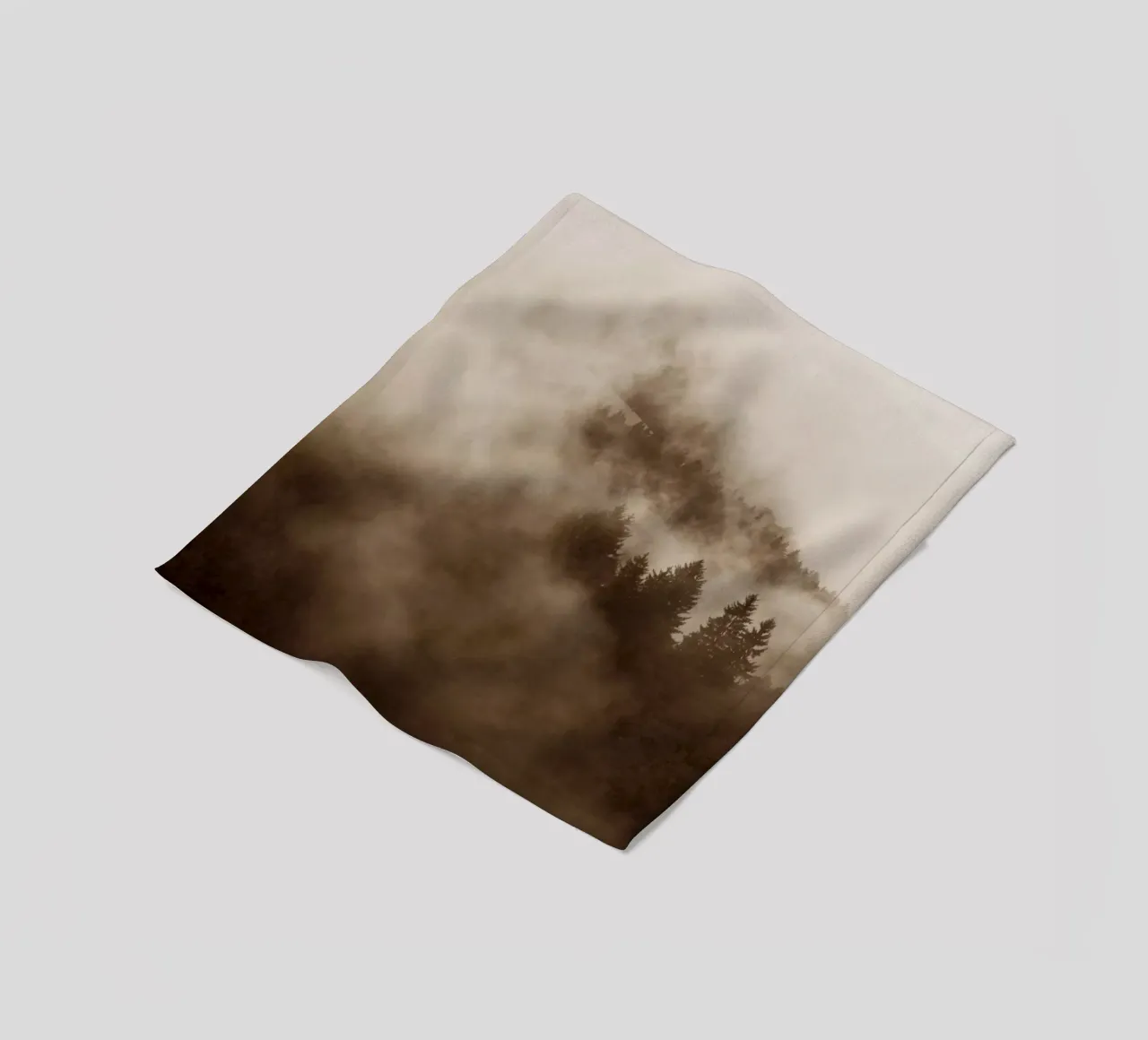 hued foggy forests coperta in pile da Studio Nahili