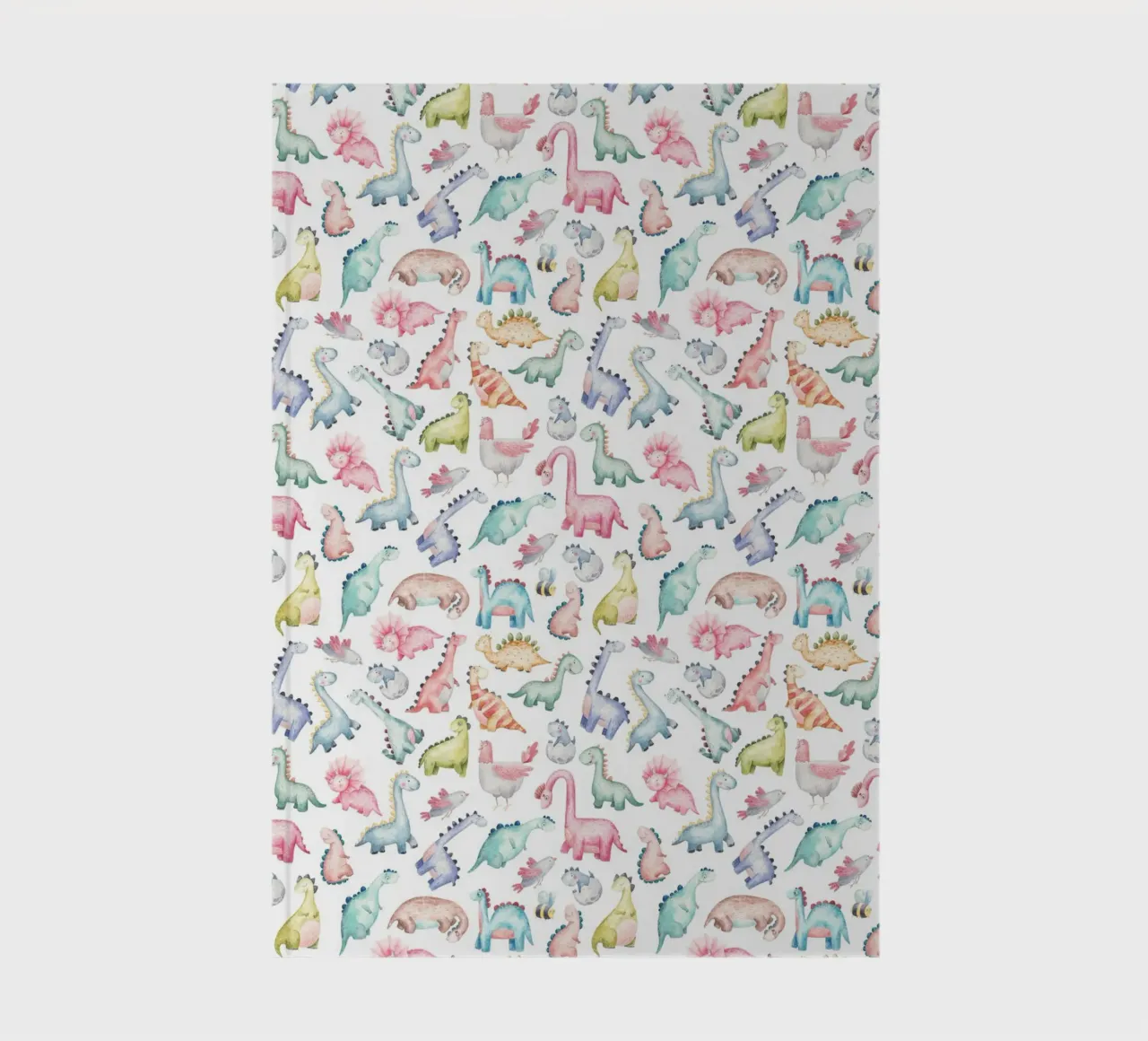 Decorative dinosaur pattern notebook by The joy of home