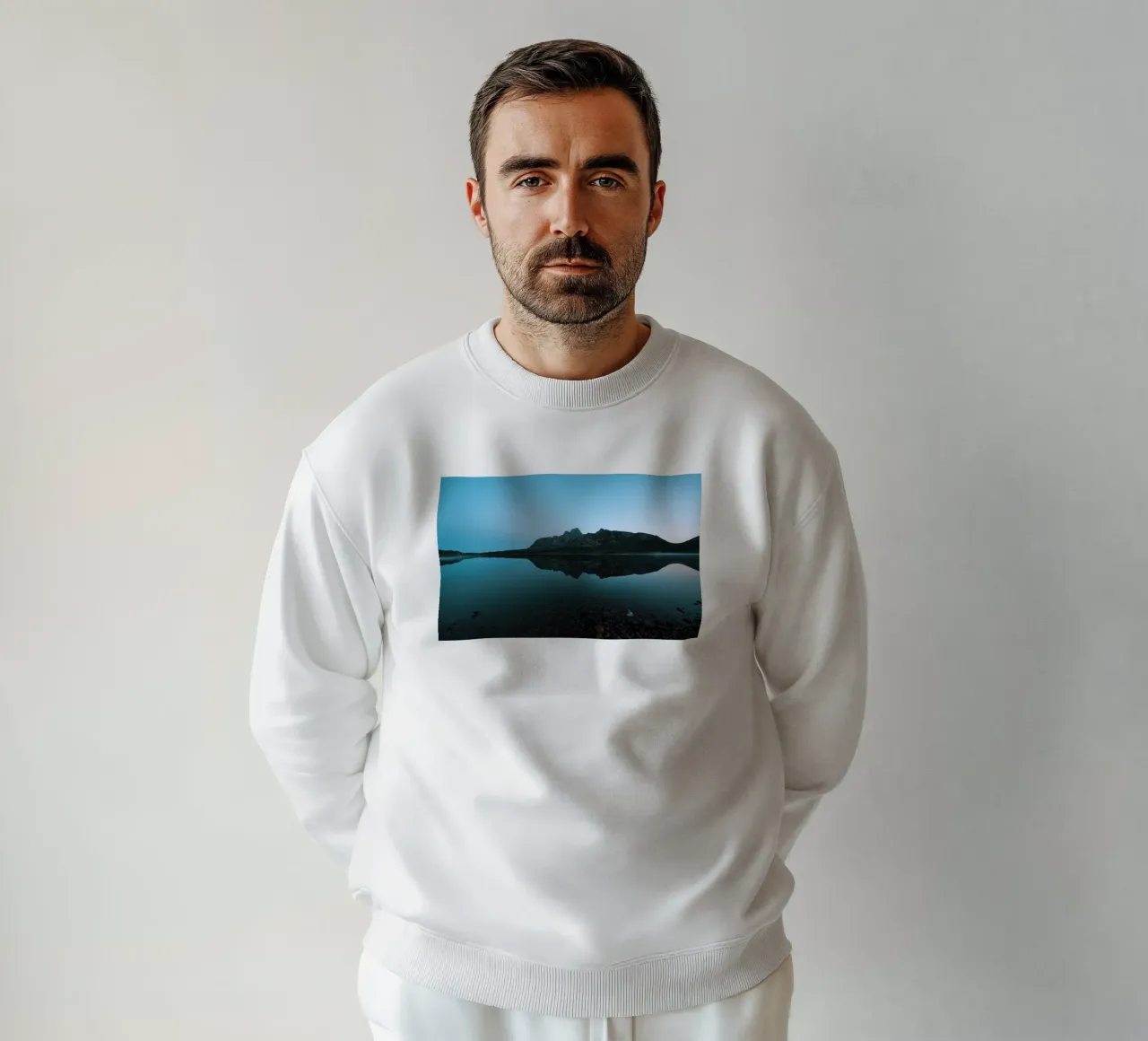 Mountain Reflection felpa da Fjöllart