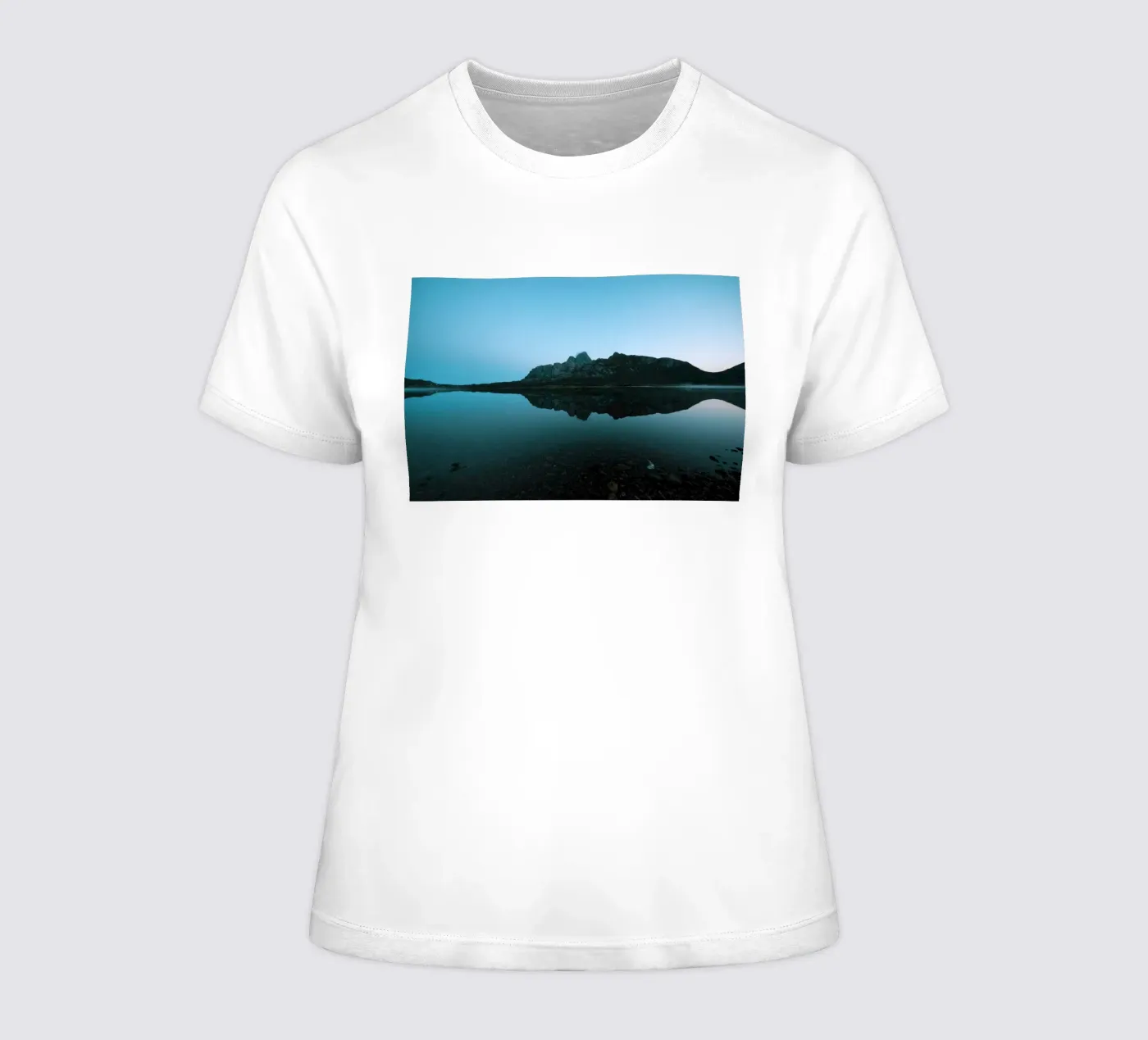 Mountain Reflection t-shirt da donna da Fjöllart