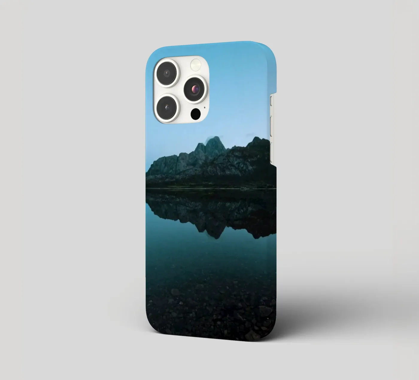 Mountain Reflection iphone case by Fjöllart