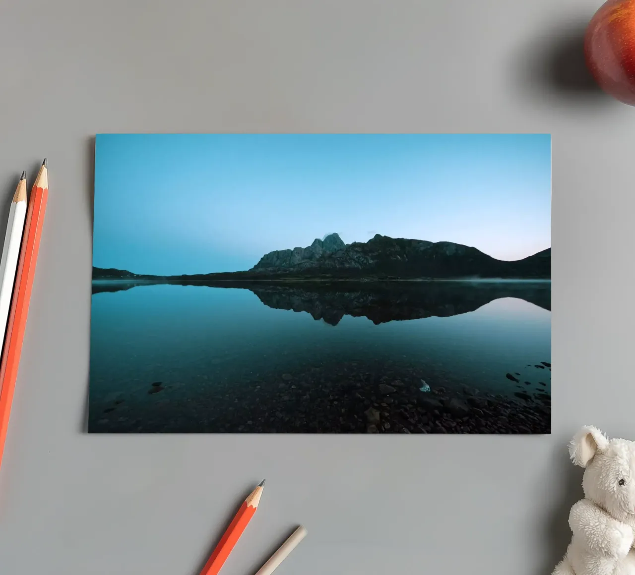 Mountain Reflection sticker sheet by Fjöllart