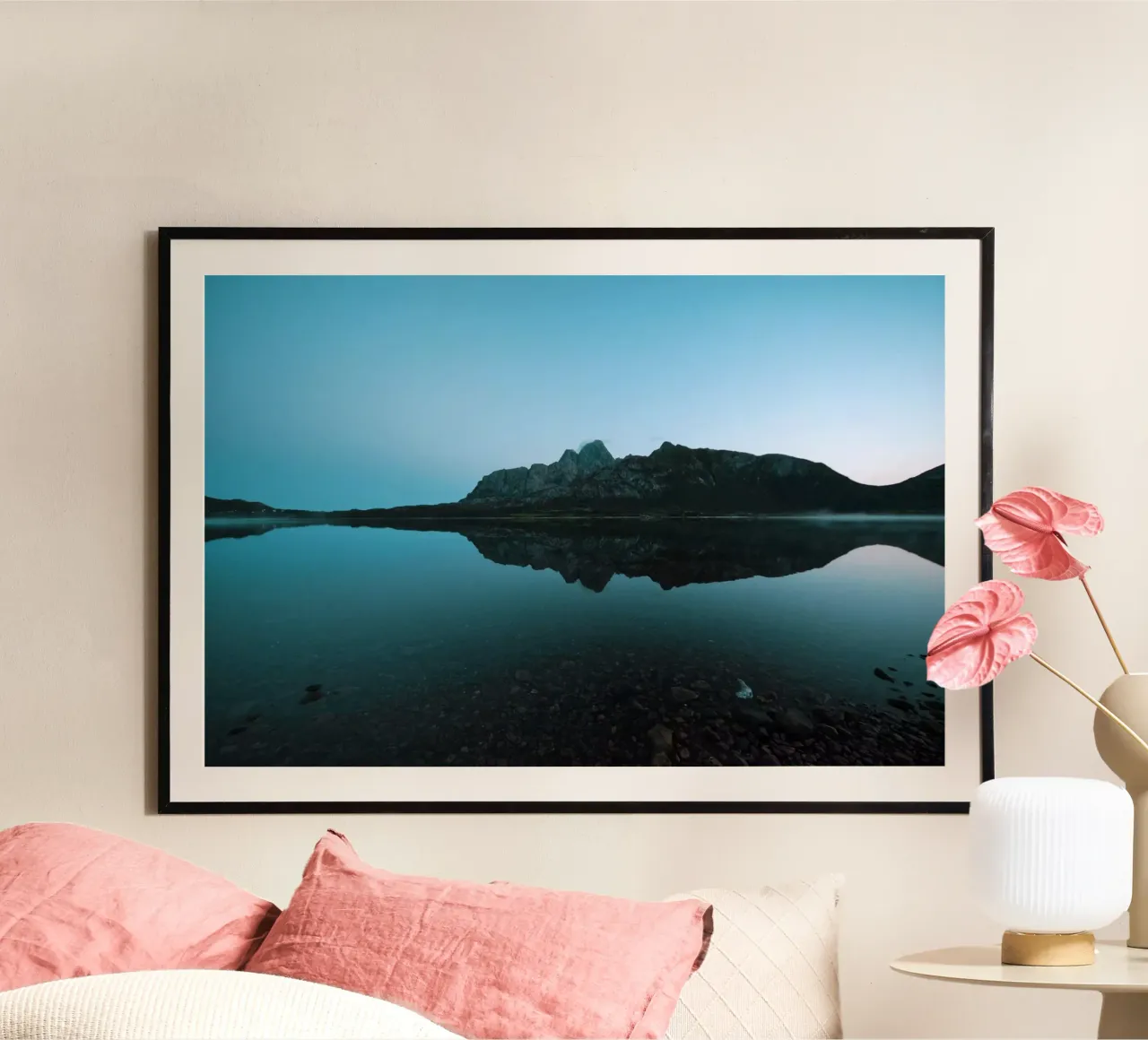 Mountain Reflection poster da Fjöllart