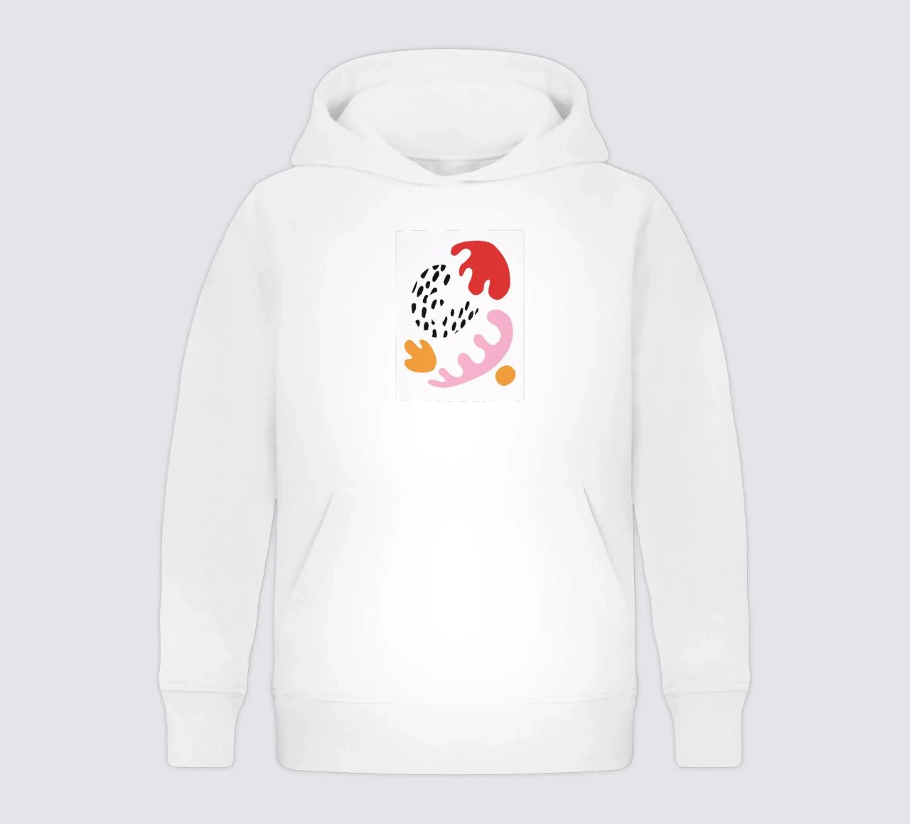 Forme ritagliate di Matisse felpa bambino con cappuccio da Kim Hubball Studio
