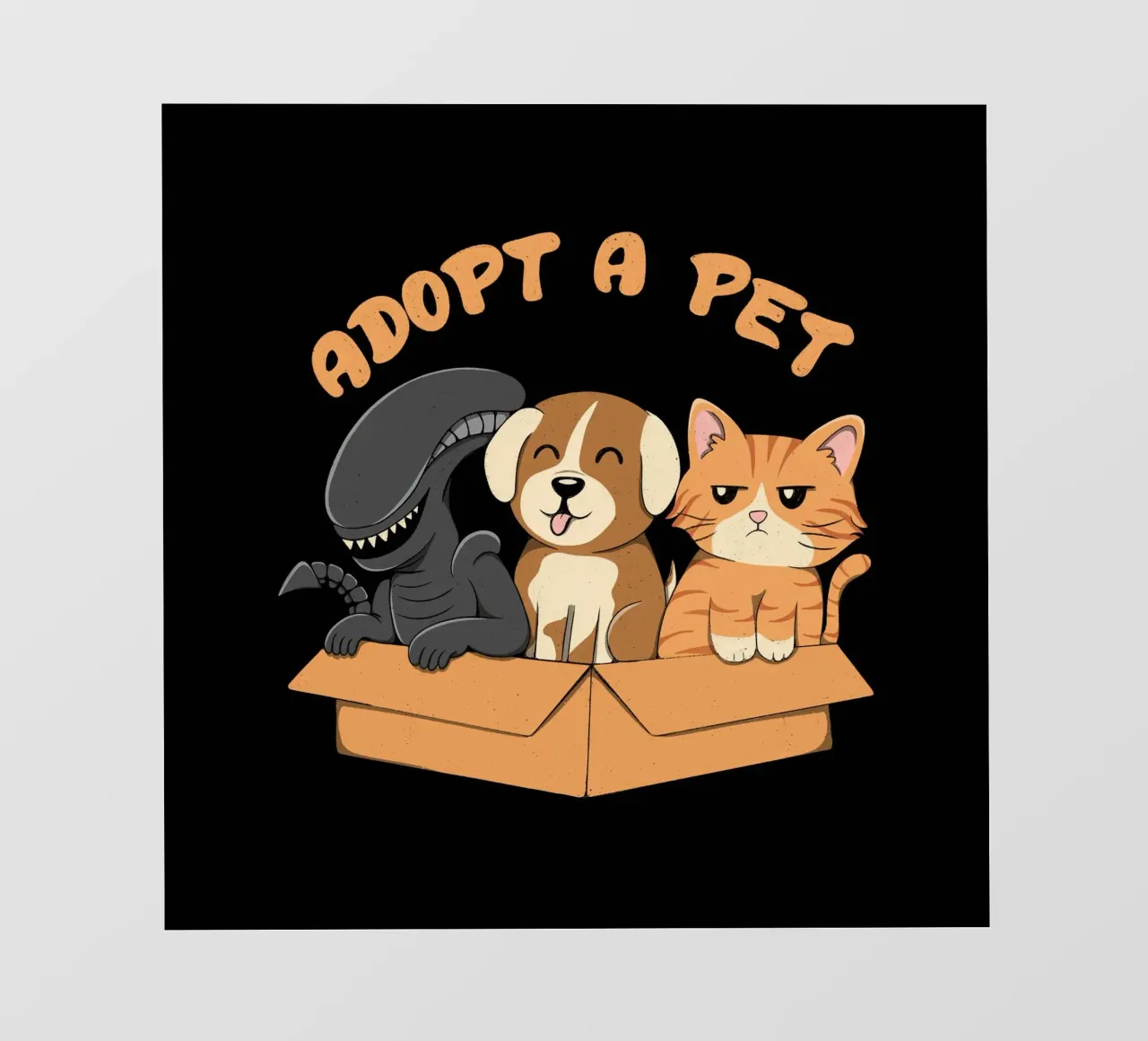 Adotta un animale domestico - Xenomorfo telo in pvc da Loobs