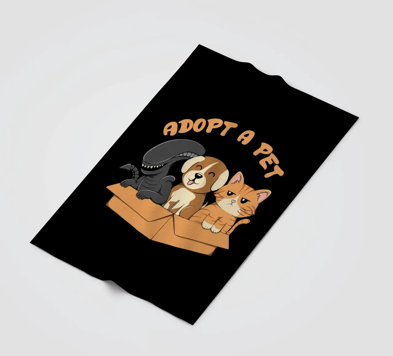 Adotta un animale domestico - Xenomorfo coperta in pile da Loobs