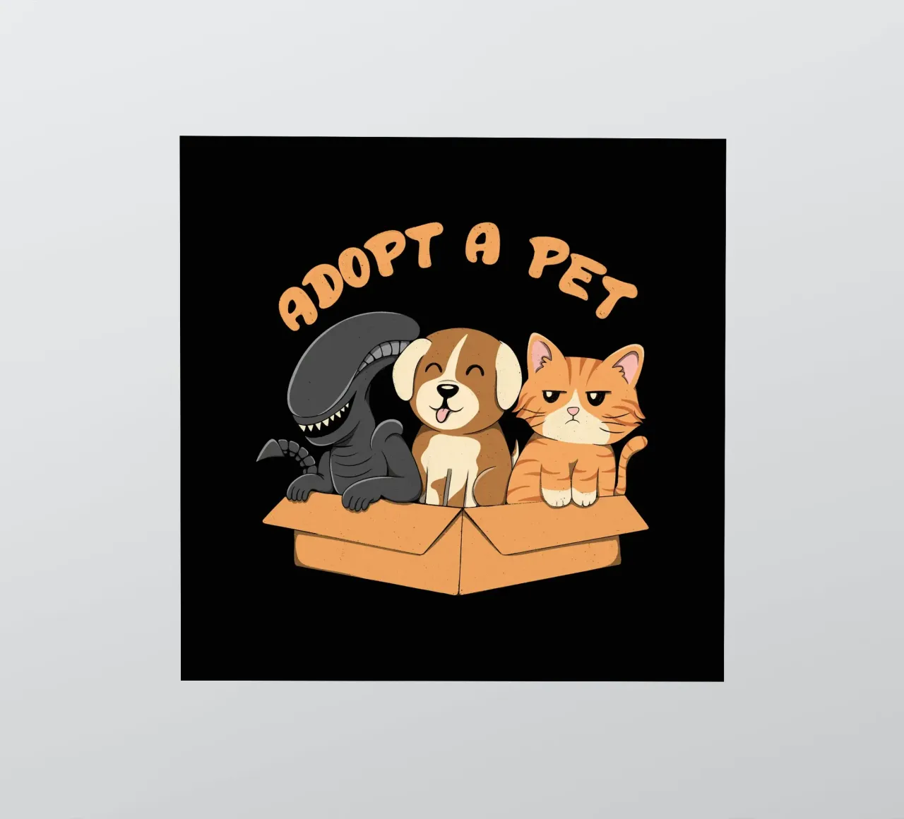 Adotta un animale domestico - Xenomorfo adesivo da Loobs