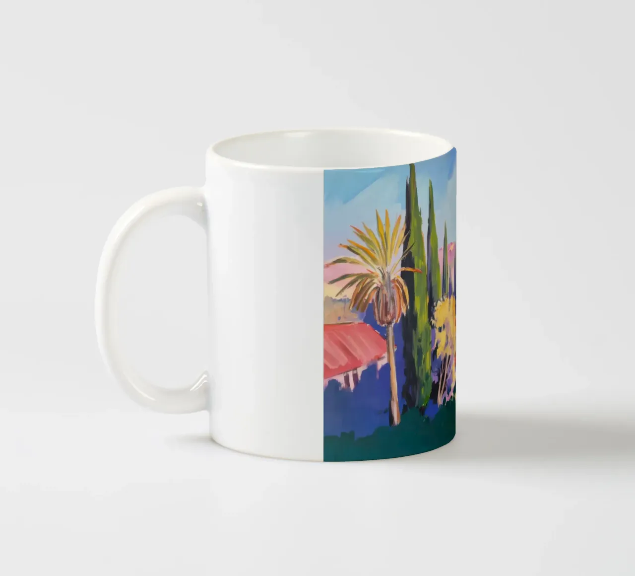 Paradiso dei cipressi costieri tazza in ceramica da Angkasa Mist