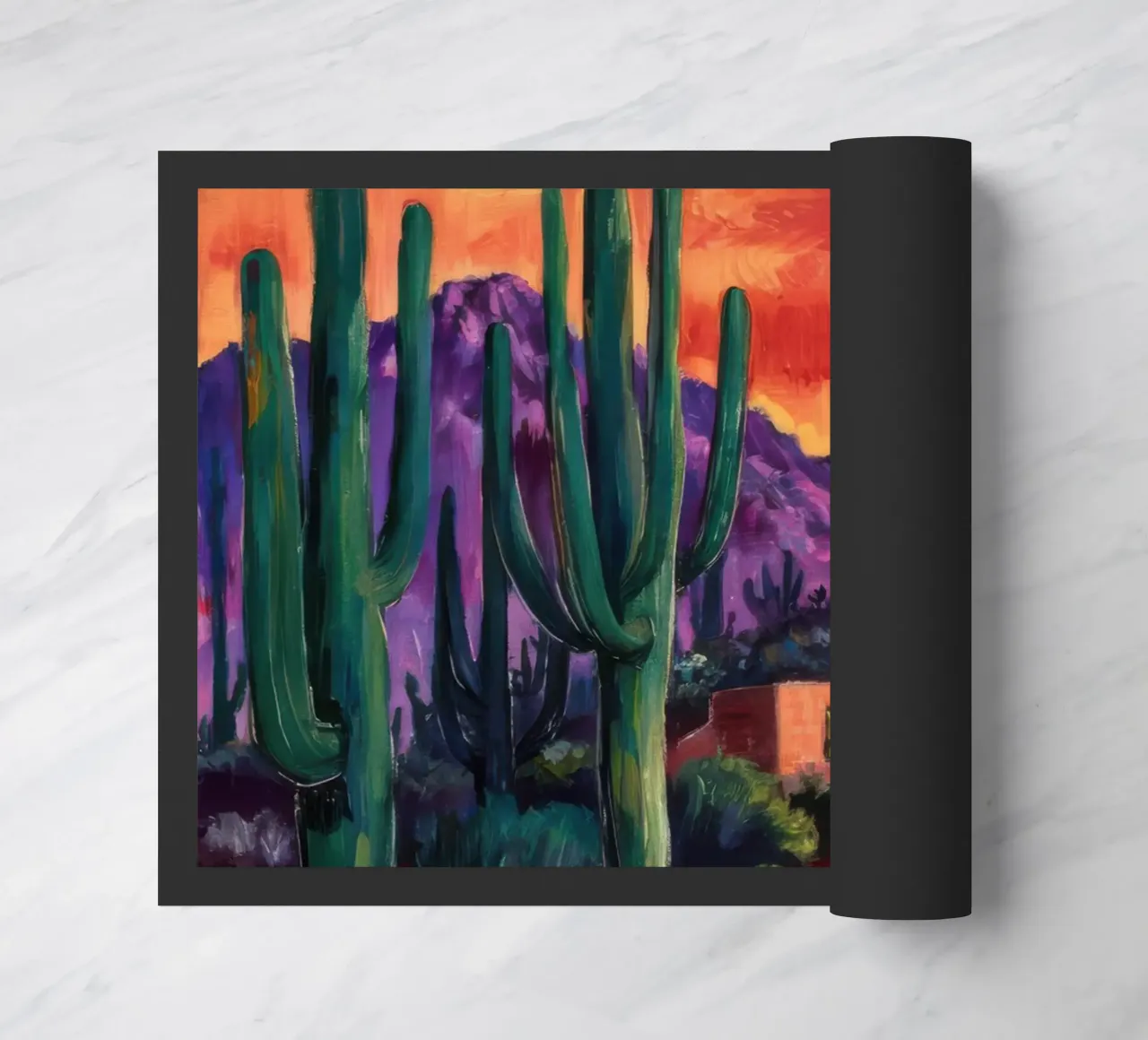 Notturno di cactus cremisi zerbino da Angkasa Mist