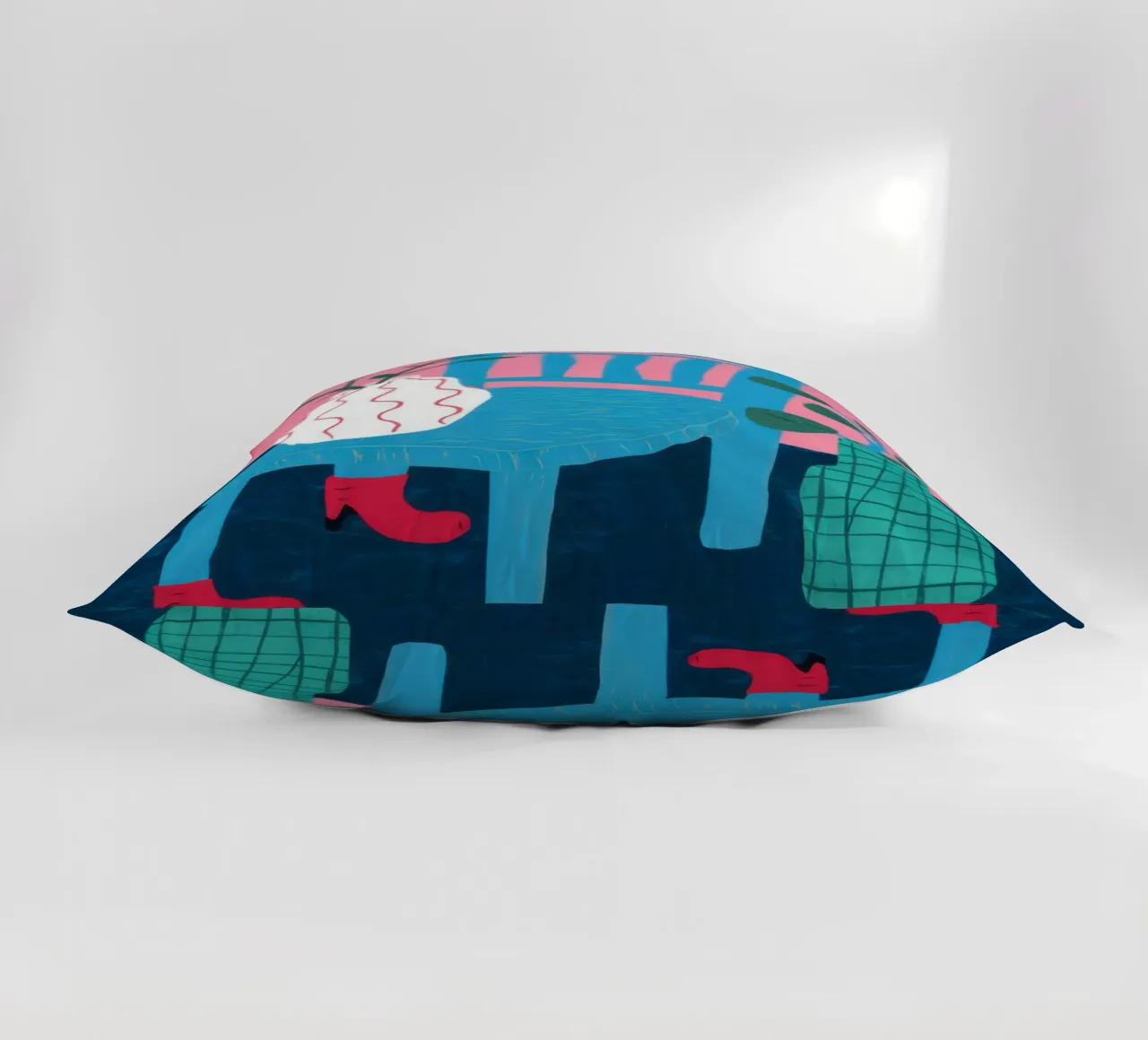 Sedia botanica Stillness cuscino da Sky Velour