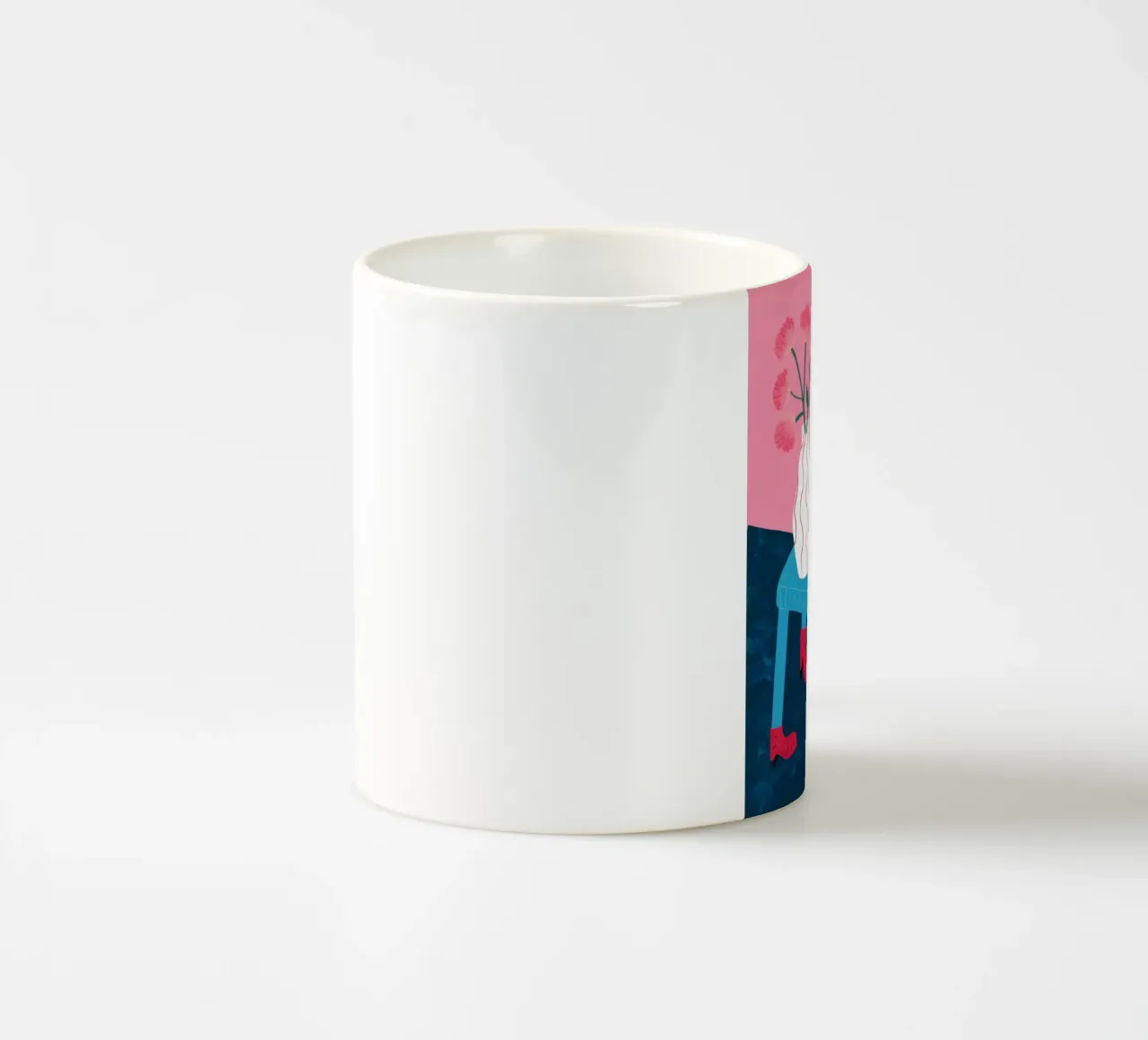 Sedia botanica Stillness tazza in ceramica da Sky Velour