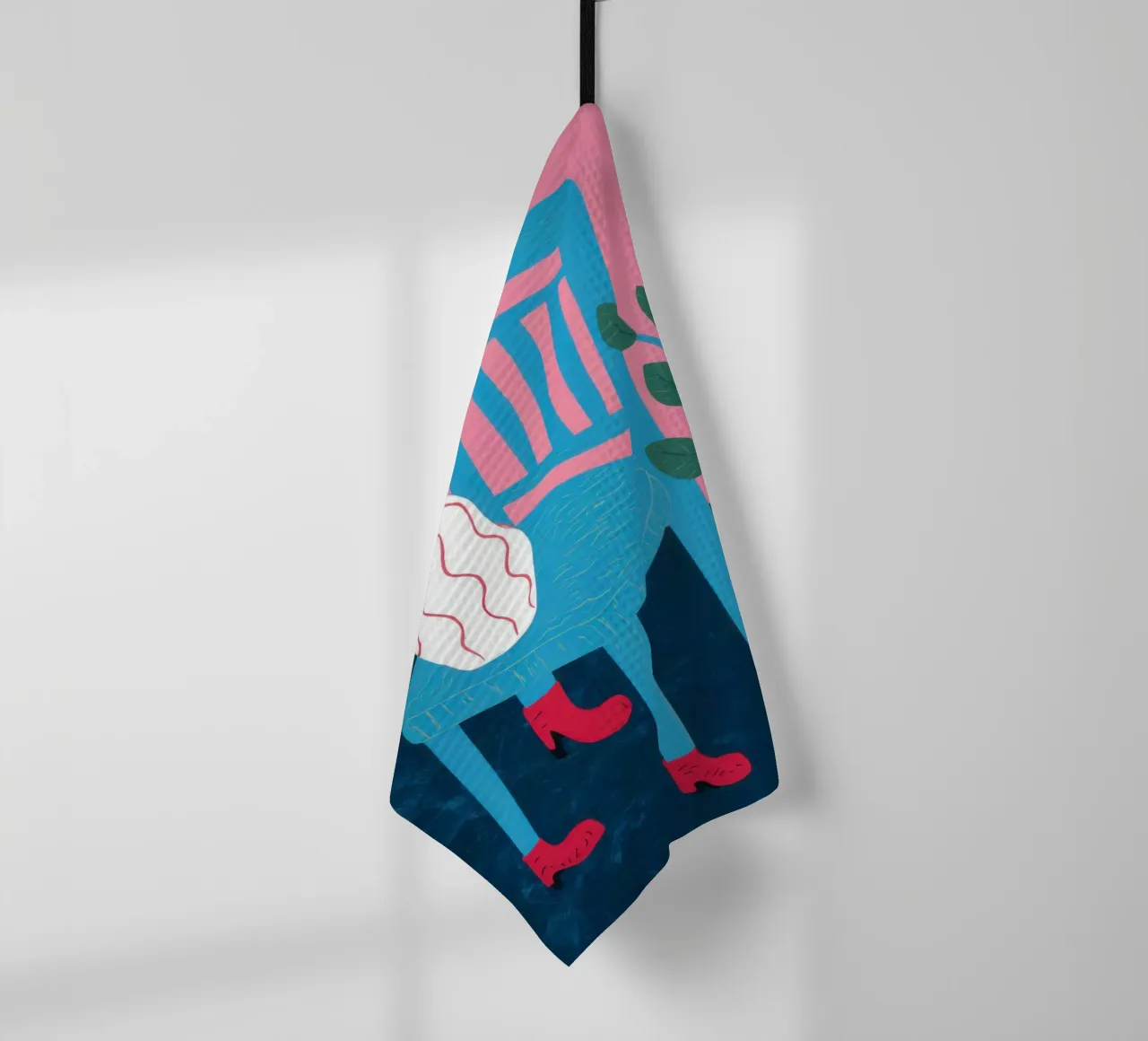 Sedia botanica Stillness canovaccio da cucina da Sky Velour