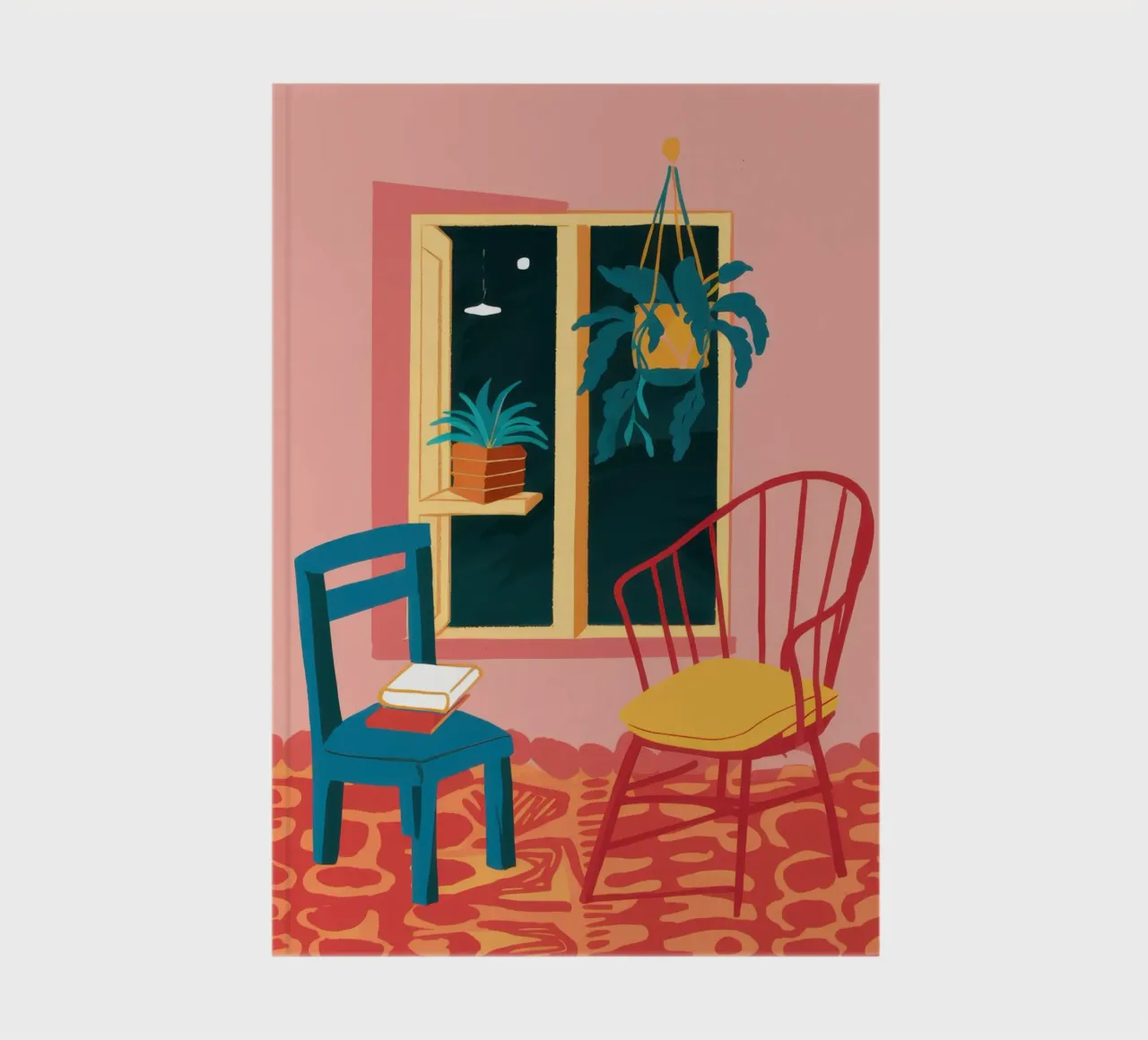Nocturnal Window Musings notebook by Sky Velour