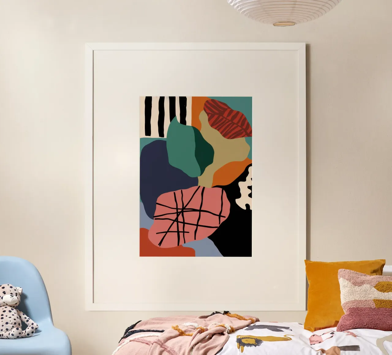 Composizione astratta Noire carta hahnemühle da Sky Velour