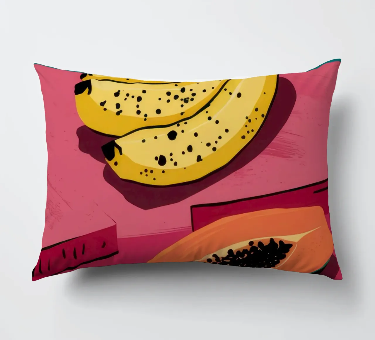 Piatto di frutta Pop Art cuscino da Sky Velour